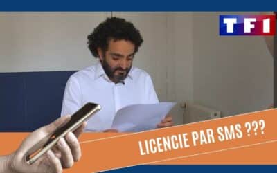 Le cabinet Howard au 20h de TF1 : Peut-on être licencié par message ou par SMS ?